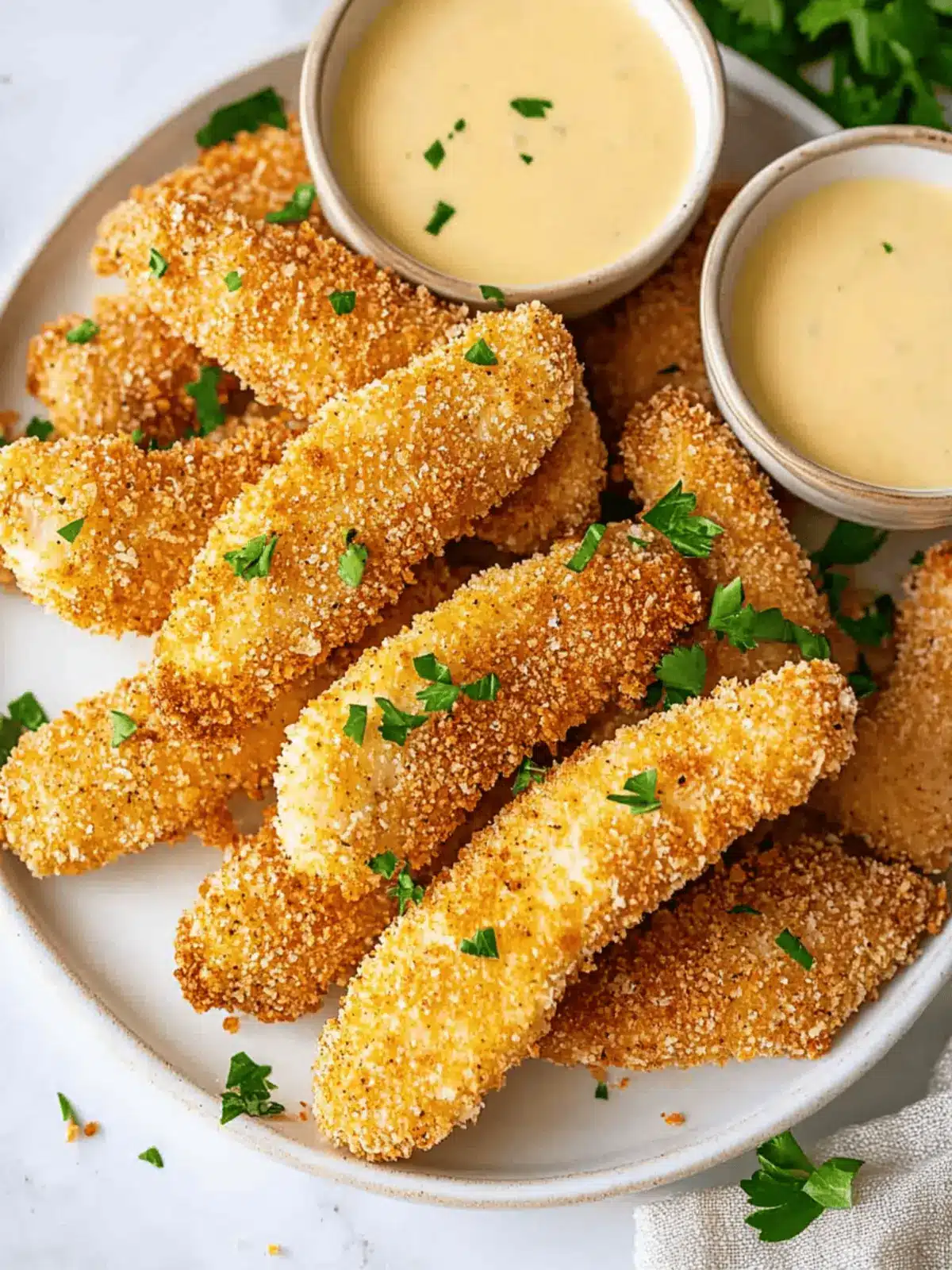 Crispy Baked Chicken Tenders Your New Family Favorite Dinner 2 Crispy Baked Chicken Tenders