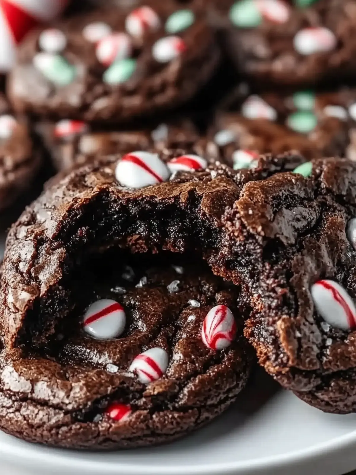Delicious Peppermint Brownie Cookies to Brighten Your Holiday! 2 Peppermint Brownie Cookies