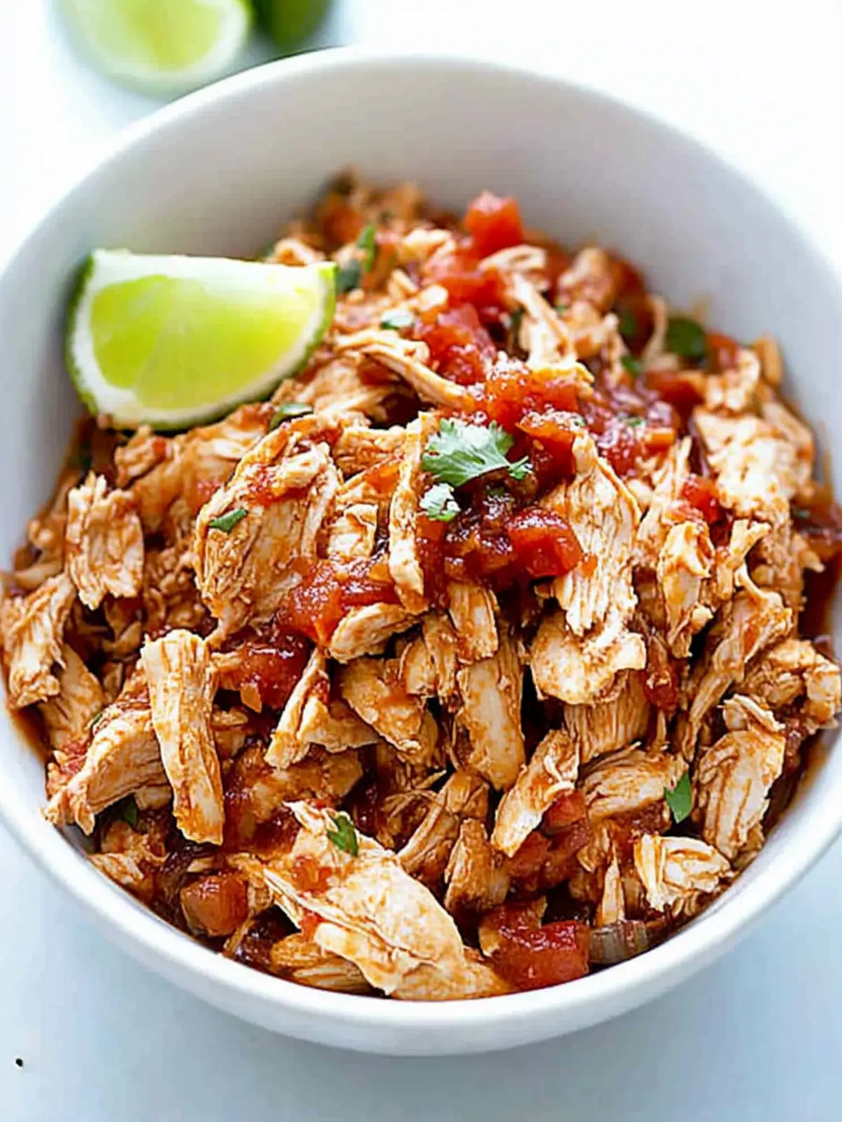 Slow Cooker Salsa Chicken