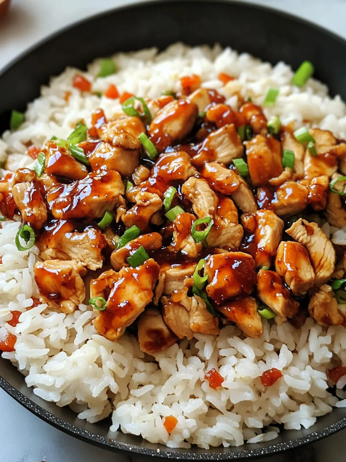 One-Pan Bold Honey BBQ Chicken Rice