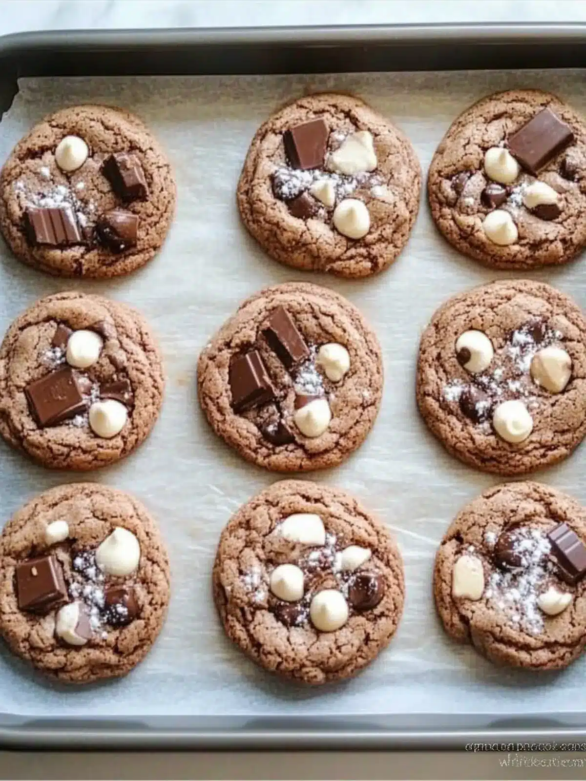 Hot Chocolate Cookies