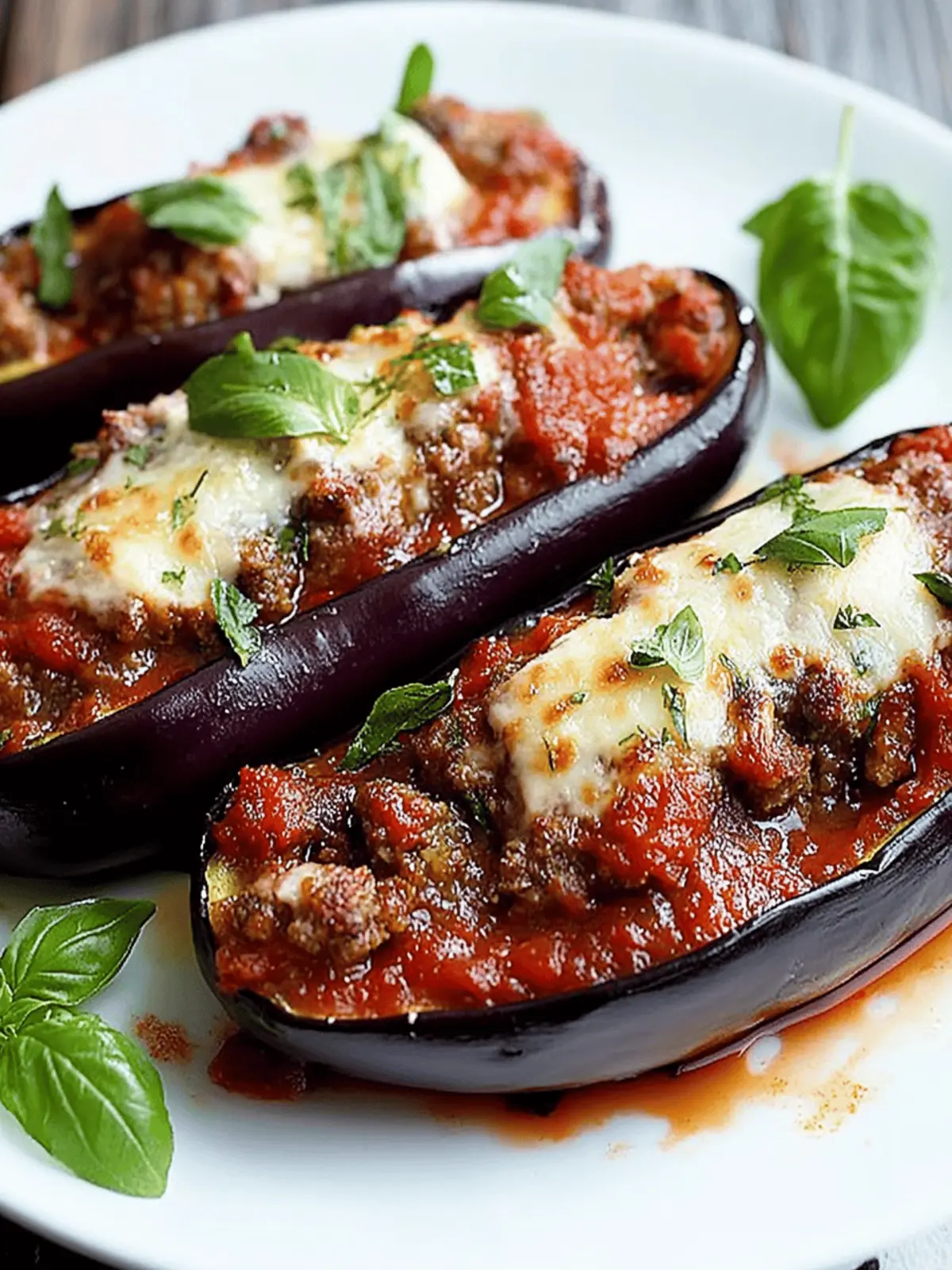 Savor the Flavor: Hearty Sausage Stuffed Eggplant Recipe 4 Sausage Stuffed Eggplant
