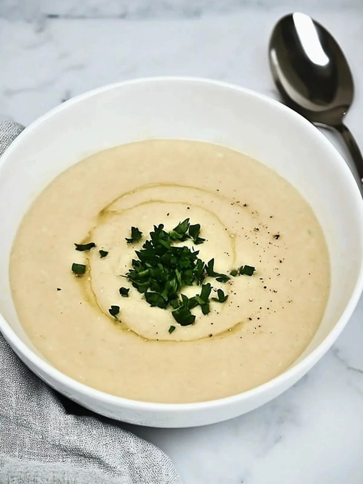 Creamy Celeriac Soup