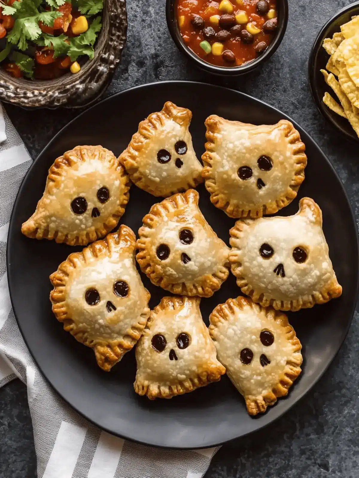 Ghost Taco Hand Pies