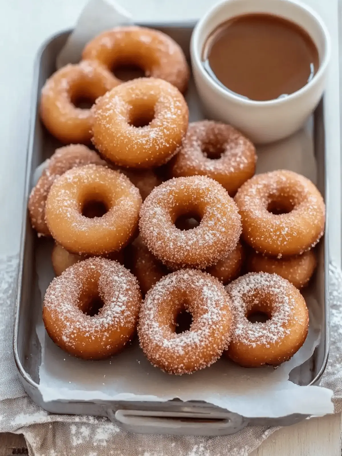 Sweet Churro Donut Bites That Melt in Your Mouth 4 Sweet Churro Donut Bites