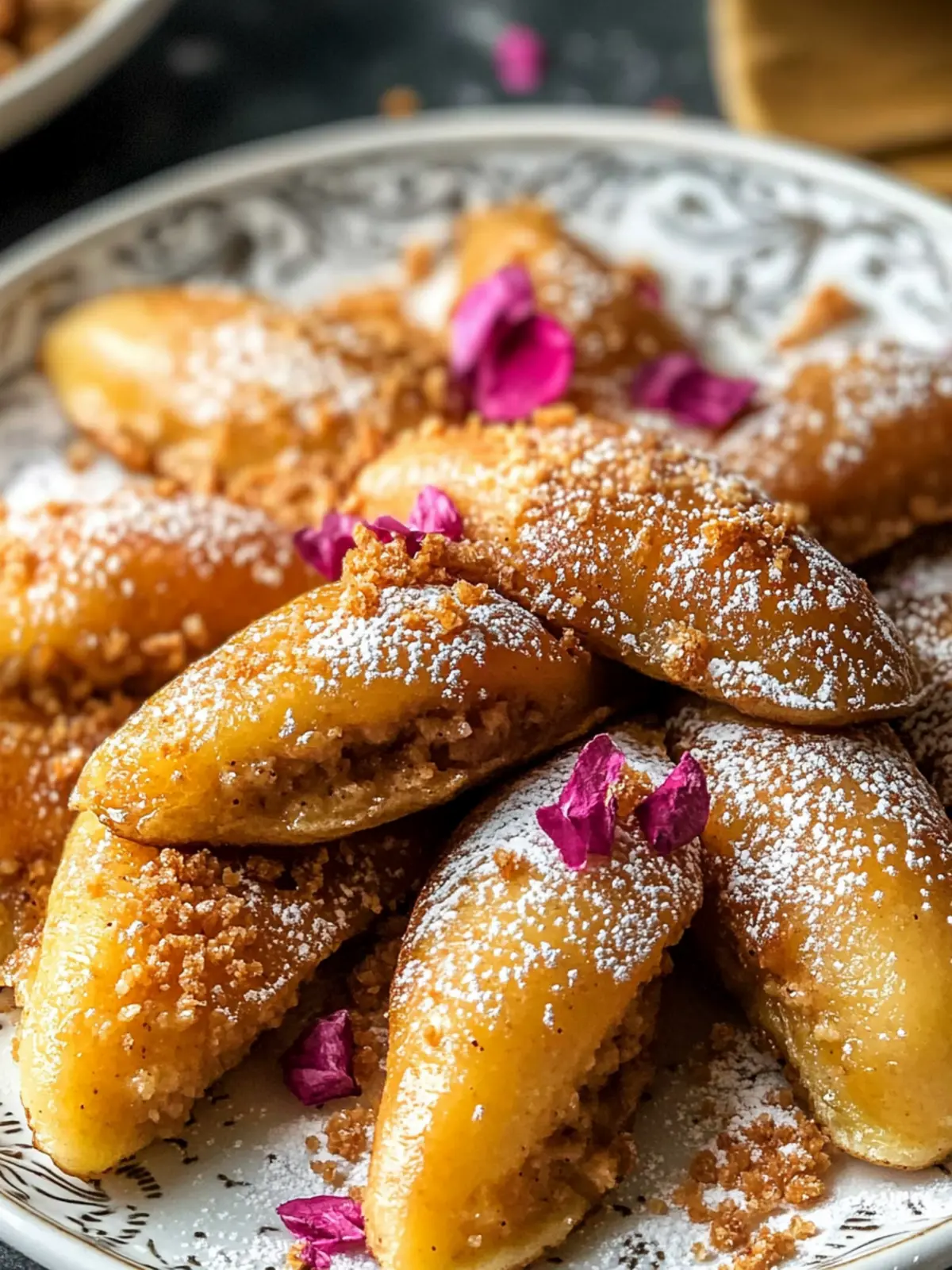 Irresistible Qatayef: Sweet Stuffed Pancakes to Savor 3 Qatayef (Sweet Stuffed Pancakes)