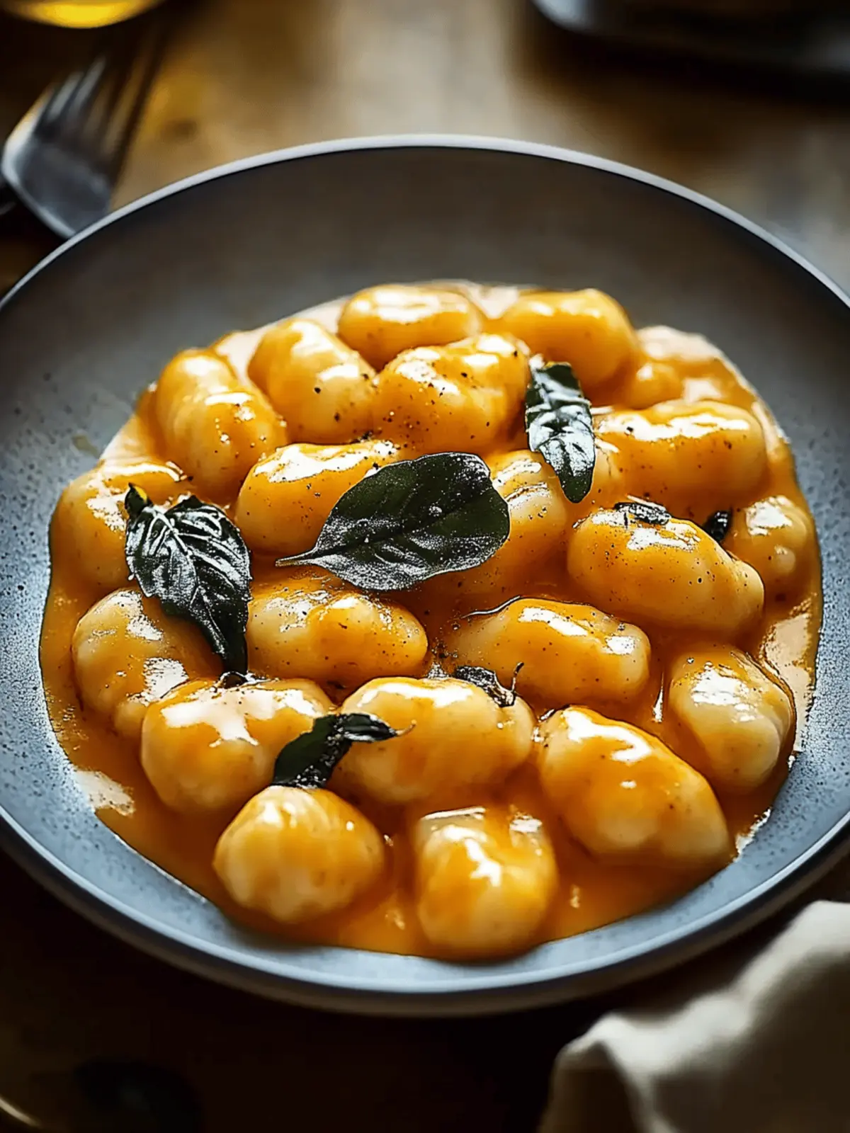 Creamy Pumpkin Gnocchi Delight