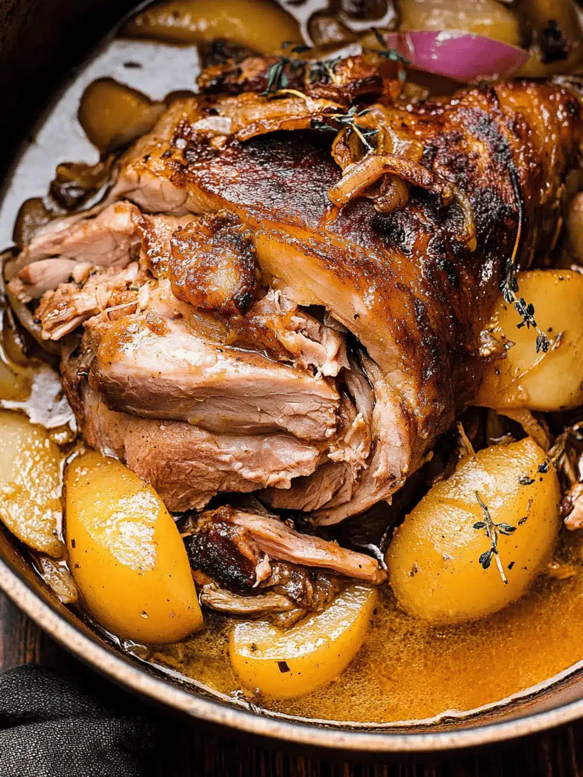 Hearty Apple Cider Braised Pork Shoulder for Cozy Nights 2 Apple Cider Braised Pork Shoulder