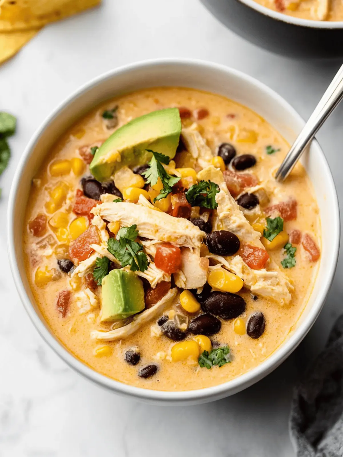 Creamy Easy Chicken Taco Soup Ready in Just 35 Minutes 3 Easy Chicken Taco Soup