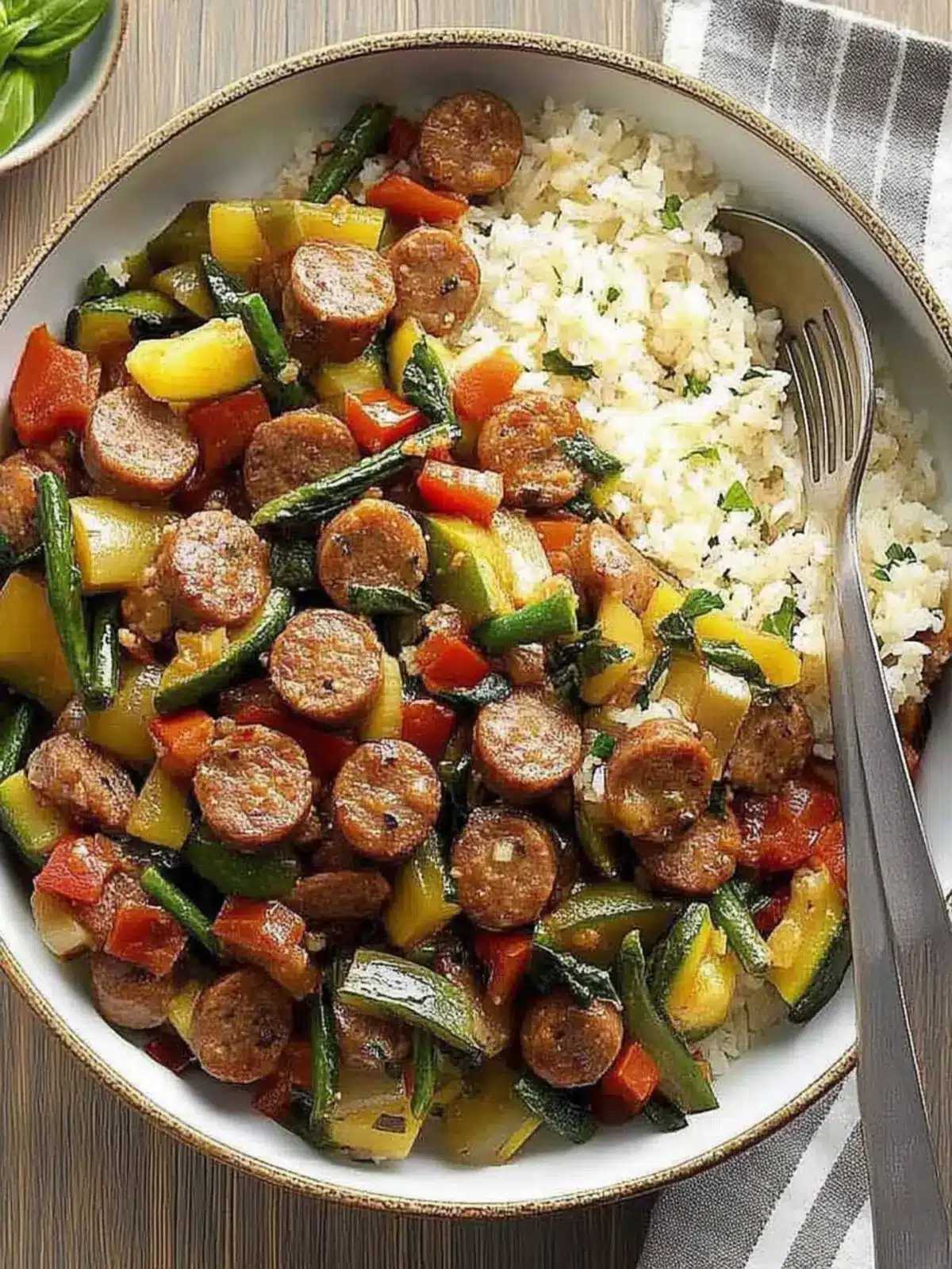 Sausage Ratatouille
