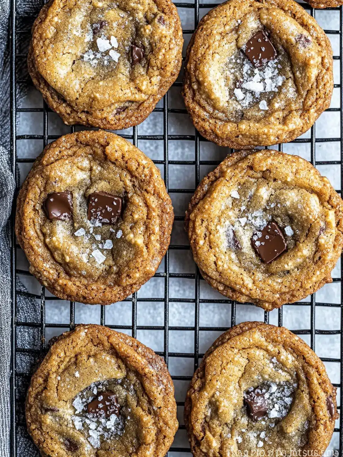 Brown Butter Sea Salt Chocolate Chip Cookies