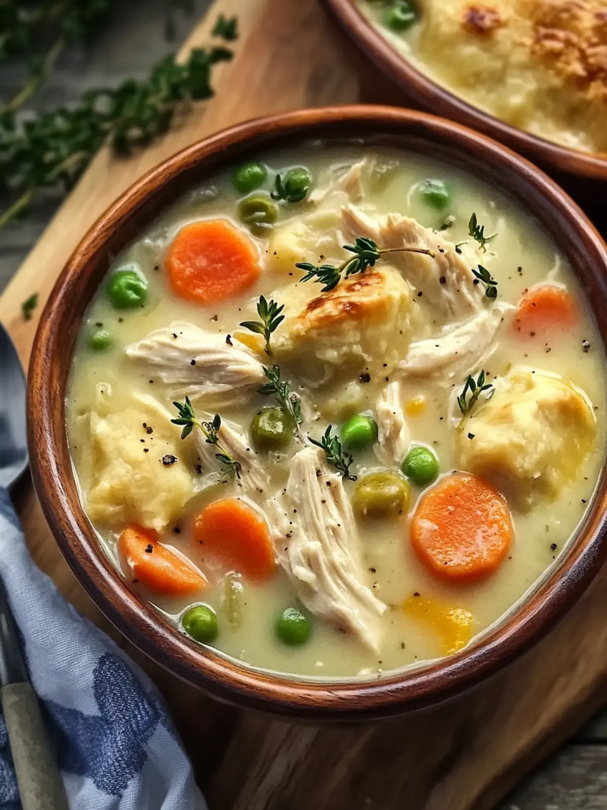 Chicken Pot Pie Soup