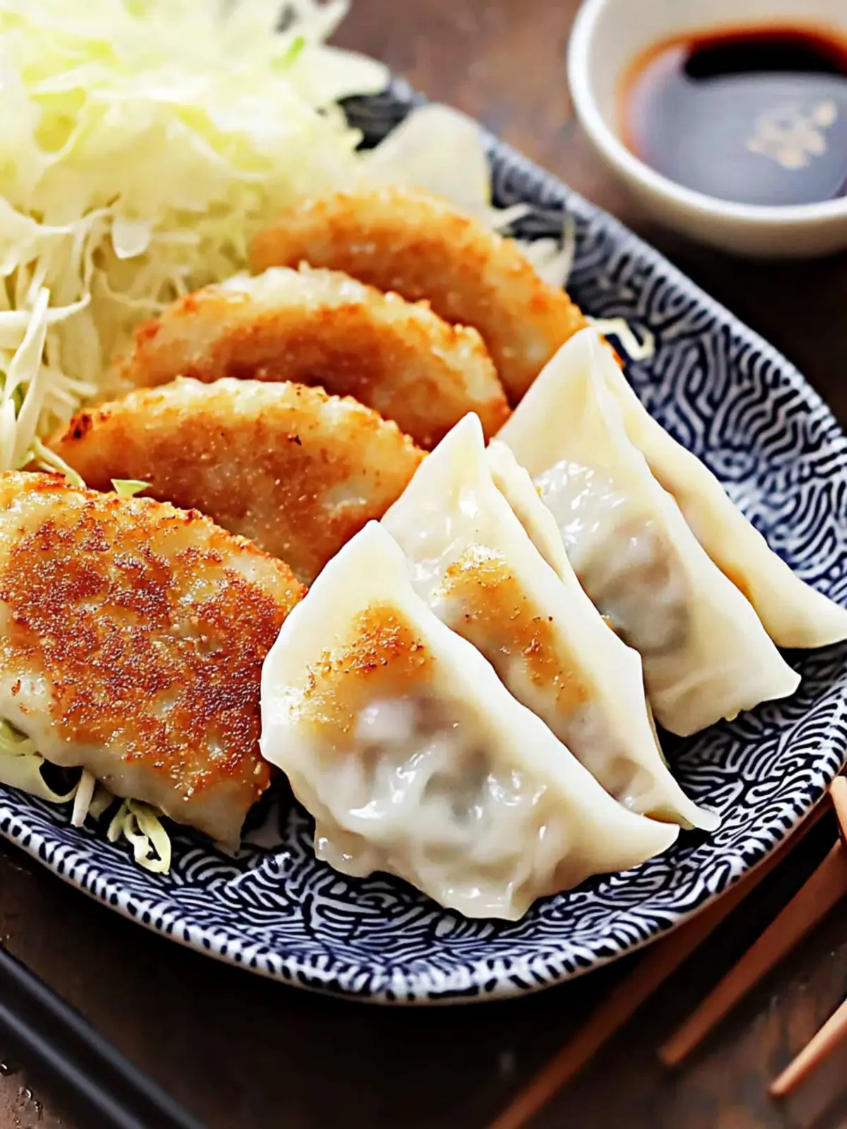 The Best Gyoza (Japanese Pork and Cabbage Dumplings)