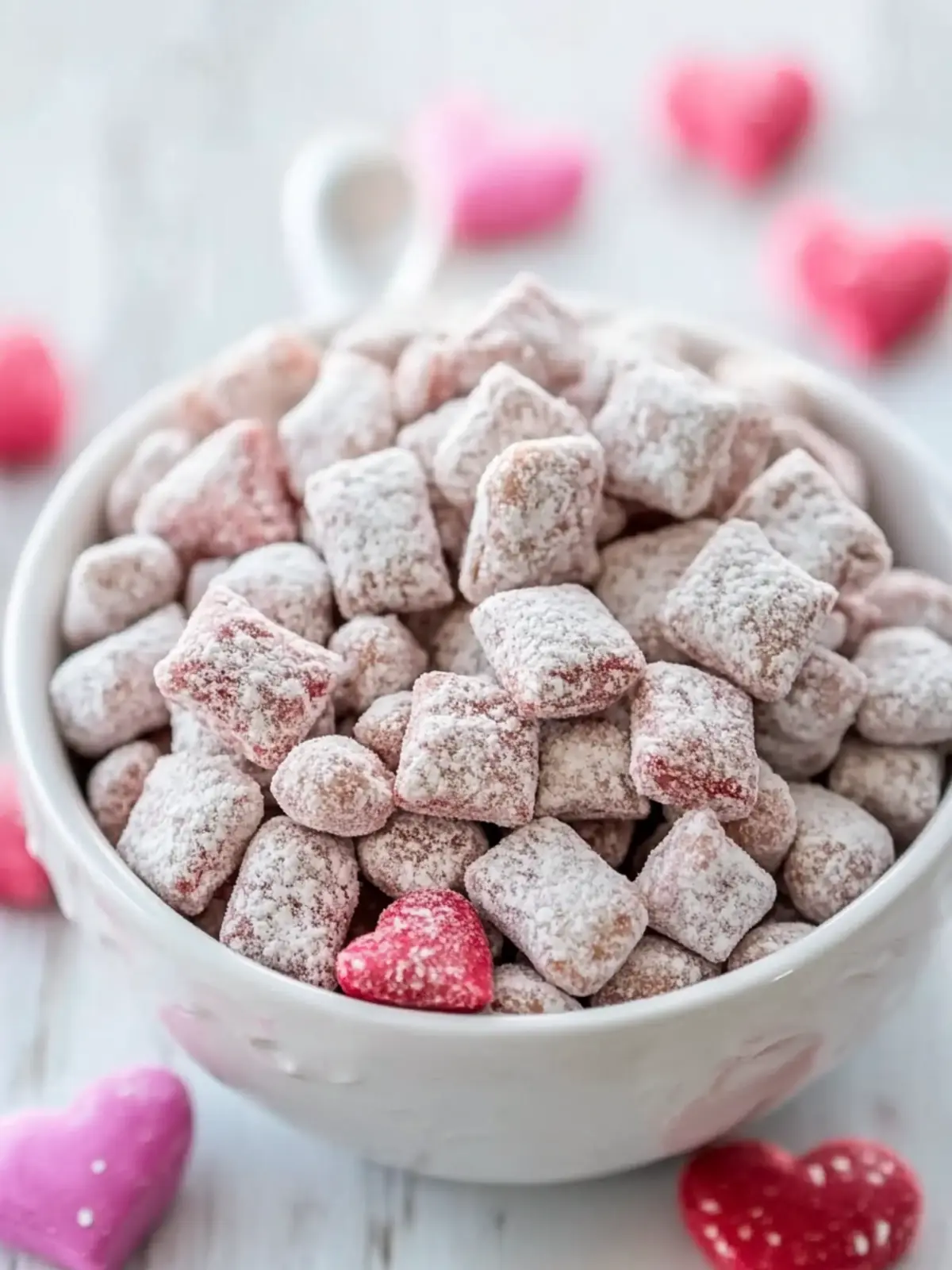 Valentine s Day Muddy Buddies: Sweet & Salty Love in Every Bite 2 Valentine s Day Muddy Buddies (Sweet & Salty Puppy Chow)