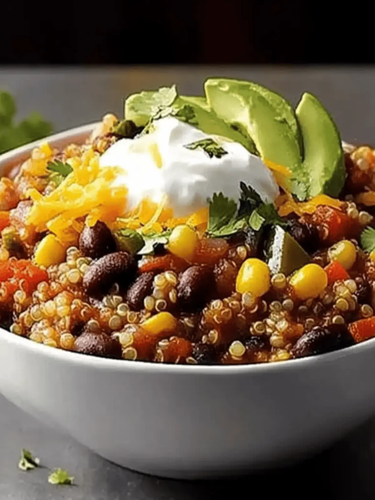 Slow-Cooker Quinoa Chili