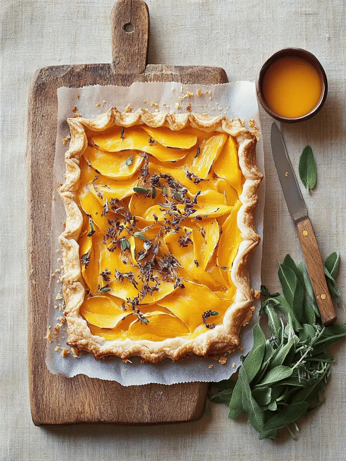 Butternut Squash-Sage Tart