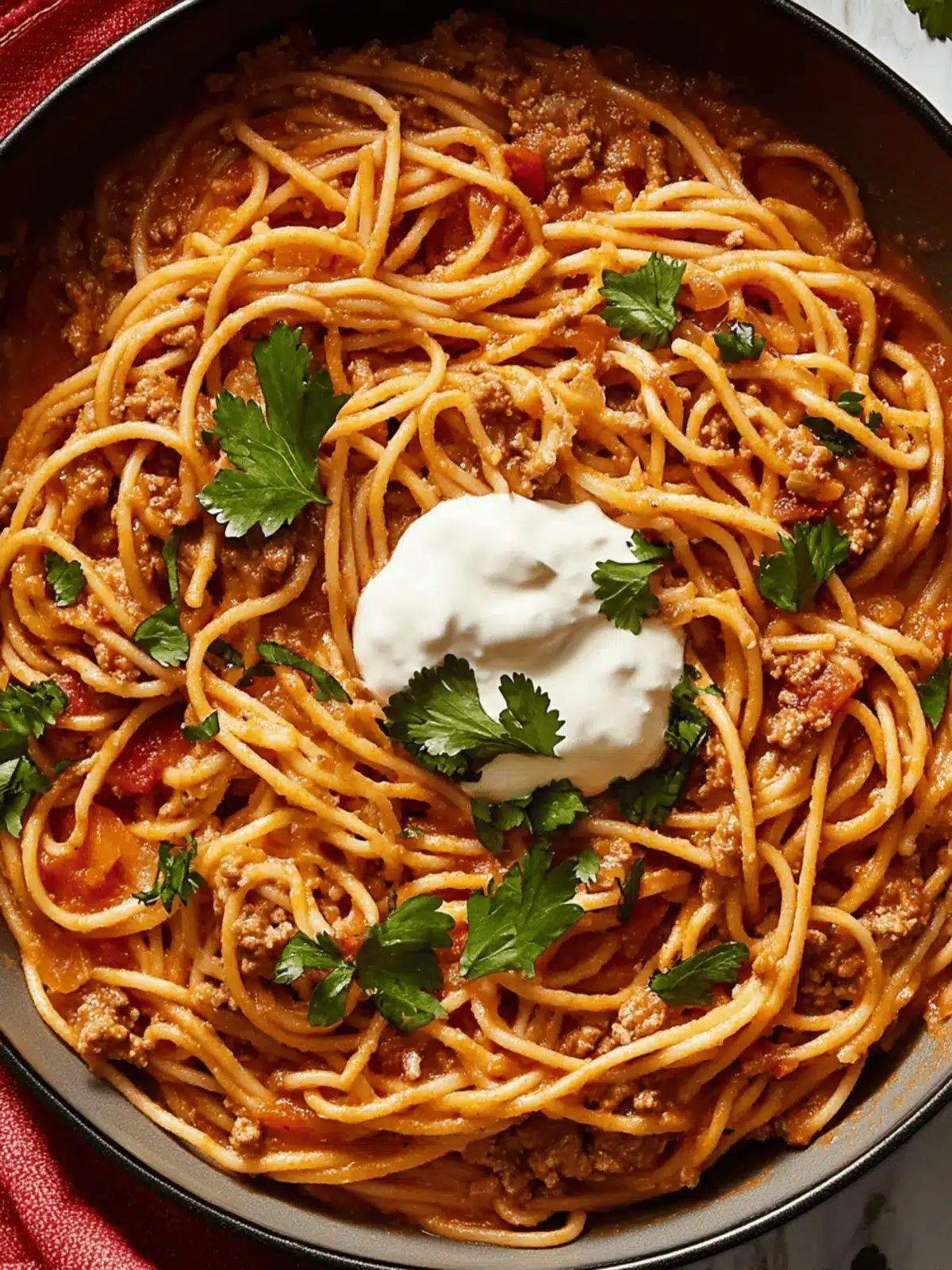 Taco Spaghetti
