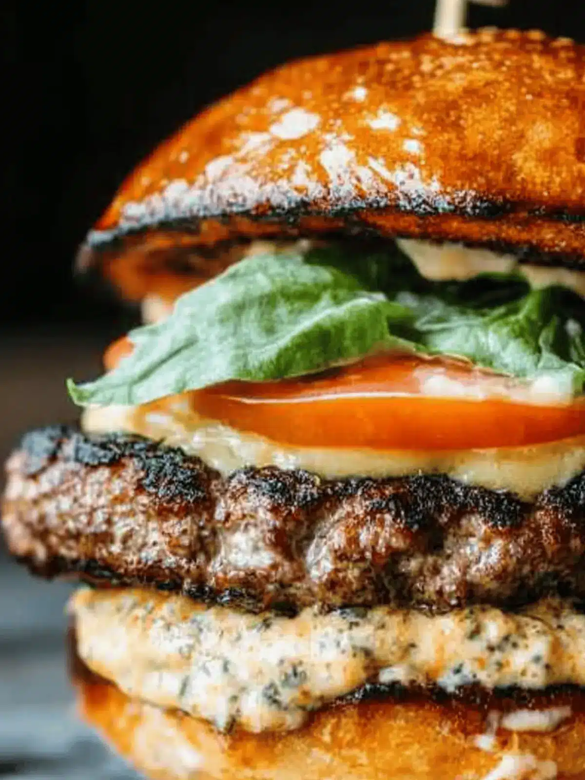 Savor the Juicy Rapscallion Burger with Pimento Cheese 3 Rapscallion Burger with Pimento Cheese