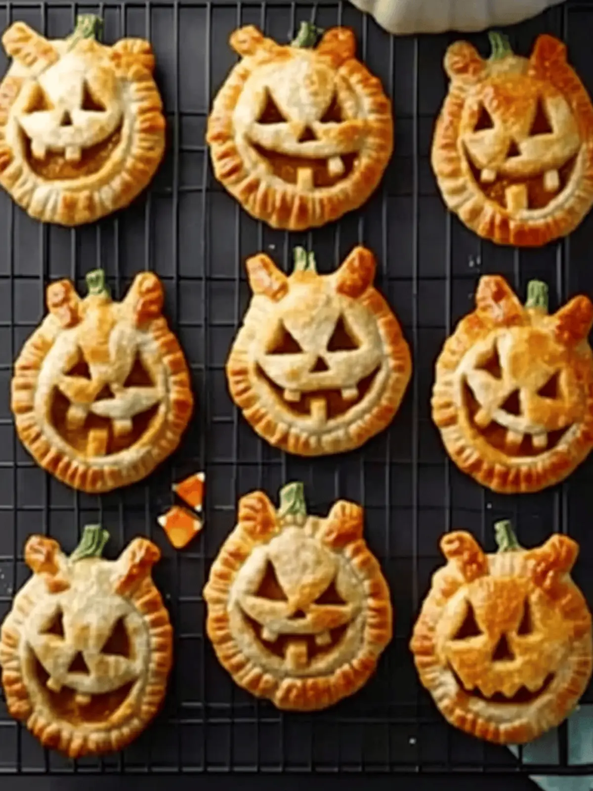 Jack-o -Lantern Empanadas