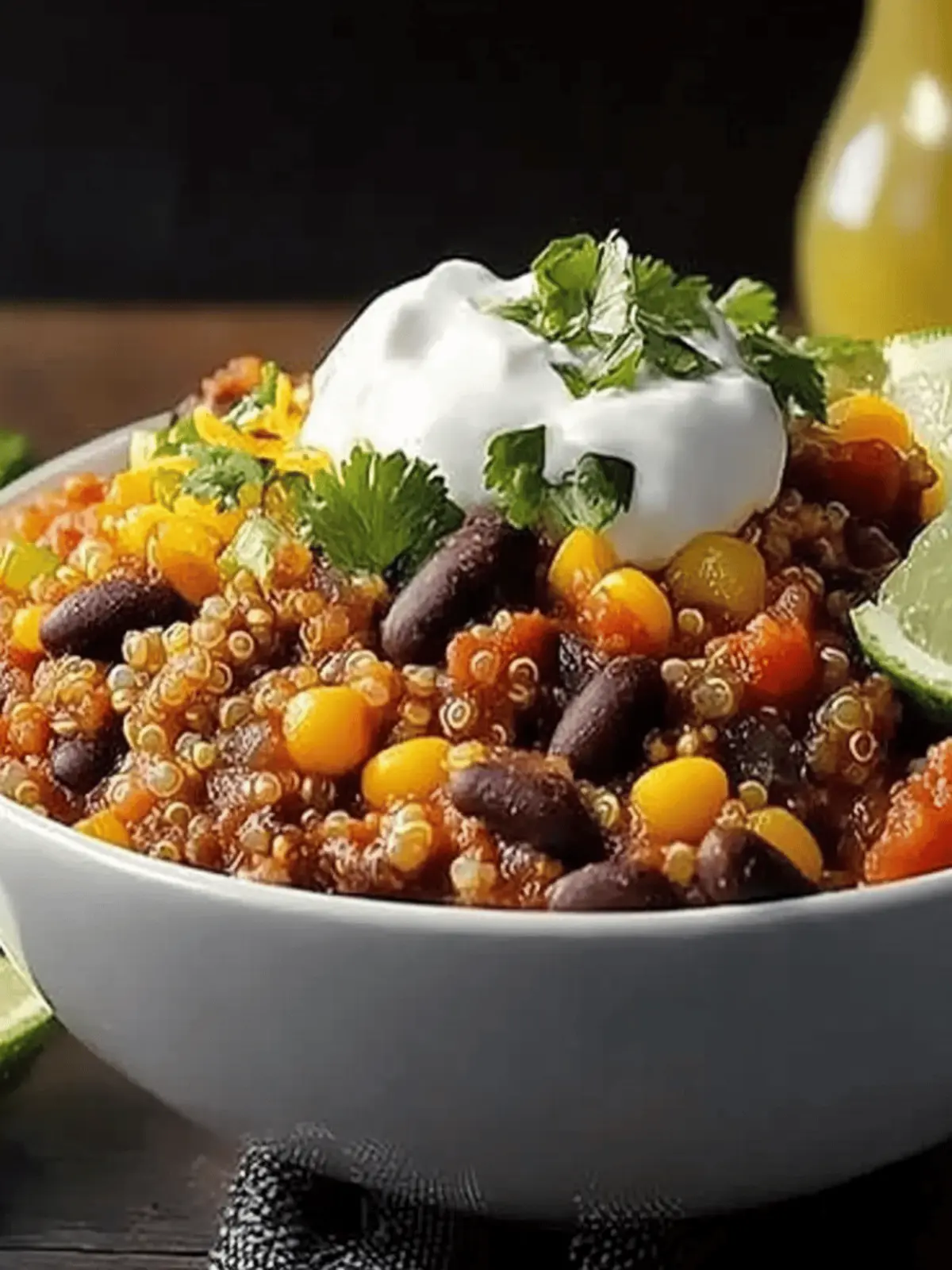 Slow-Cooker Quinoa Chili