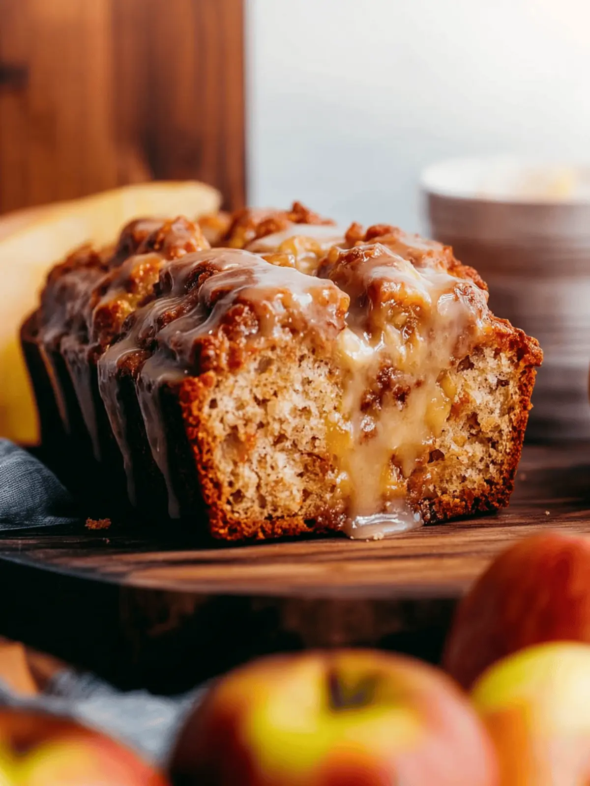 Amish Apple Fritter Bread