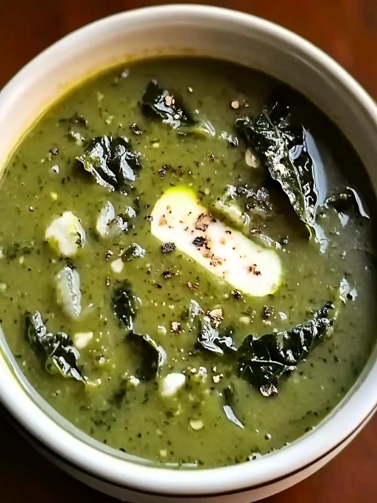 Best Cream of Collard Greens Soup