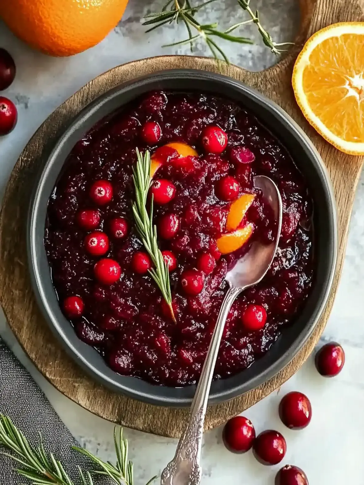 Cranberry Orange Sauce