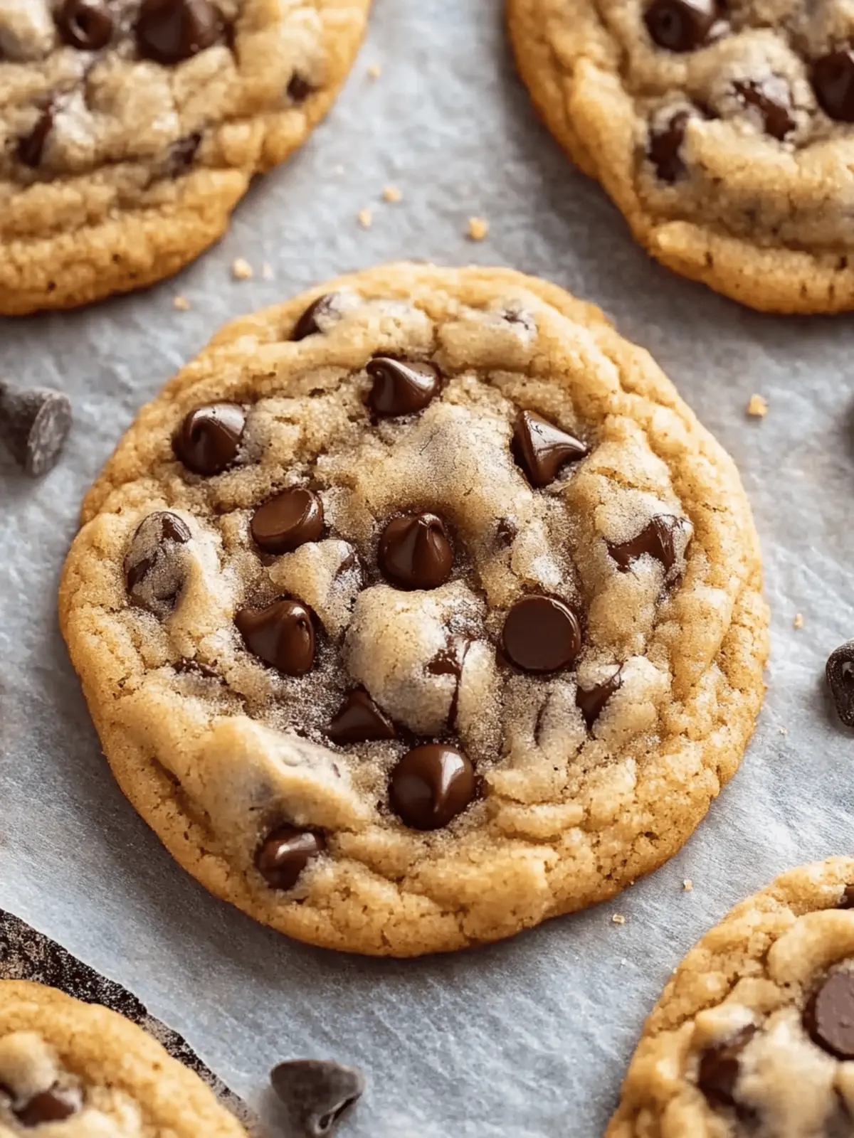 Thick & Chewy Chocolate Chip Cookies
