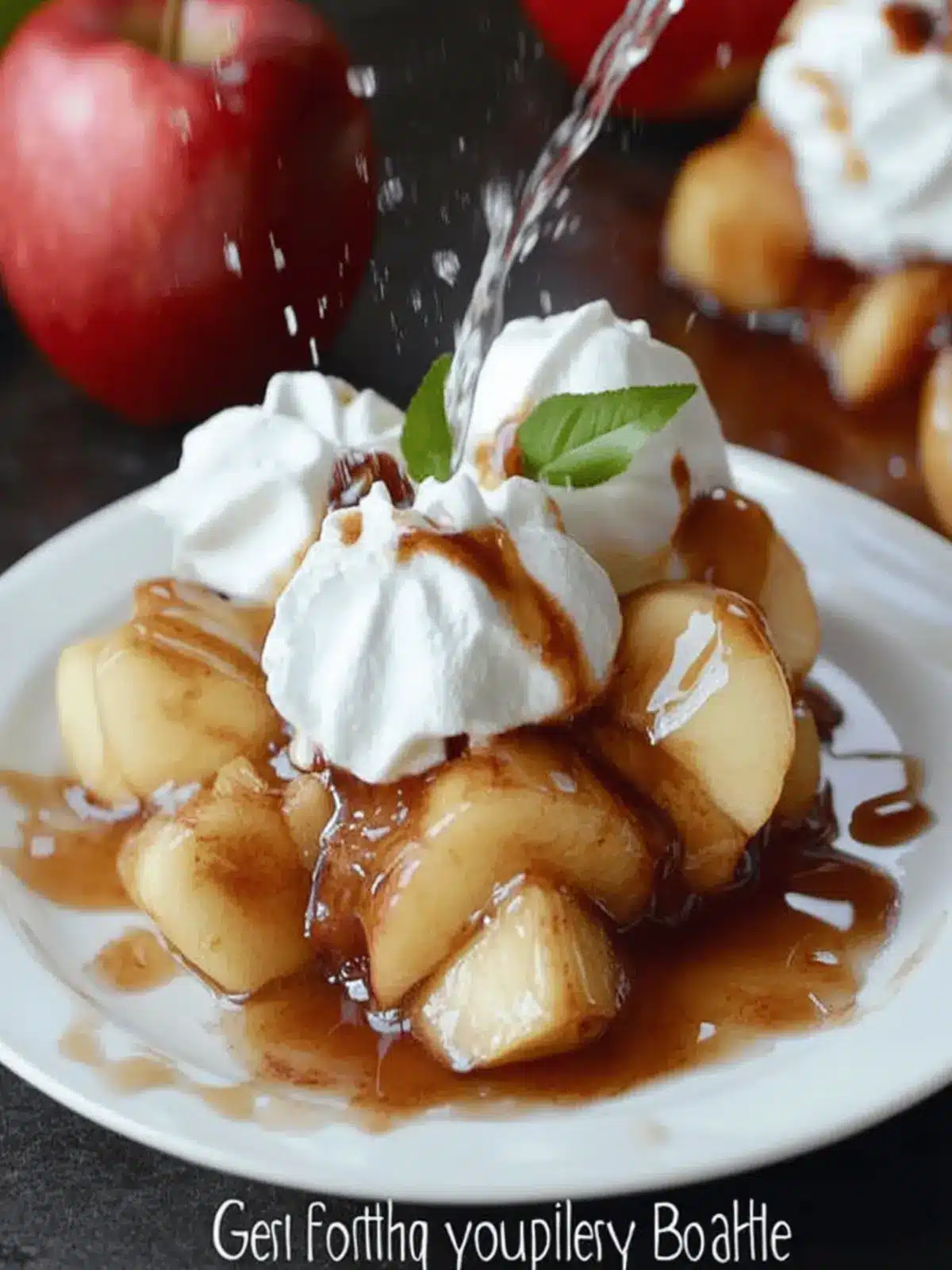 Irresistible Bloomin' Apples with Gooey Caramel Delight 3 Bloomin Apples