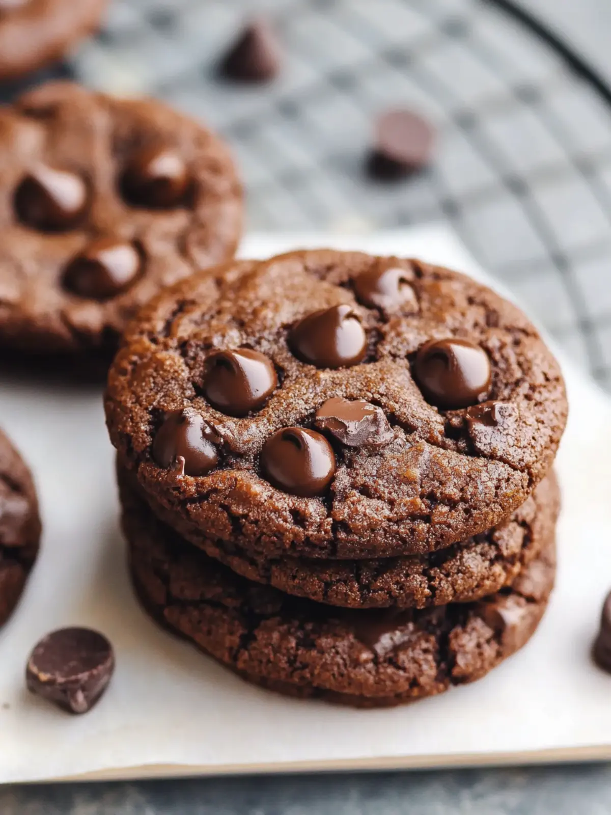 Easy Chocolate Chocolate Chip Cookies You ll Crave Daily 2 Easy Chocolate Chocolate Chip Cookies