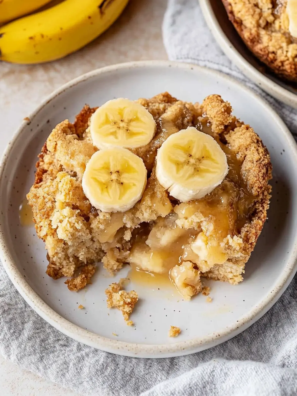 Bananas Foster Cobbler