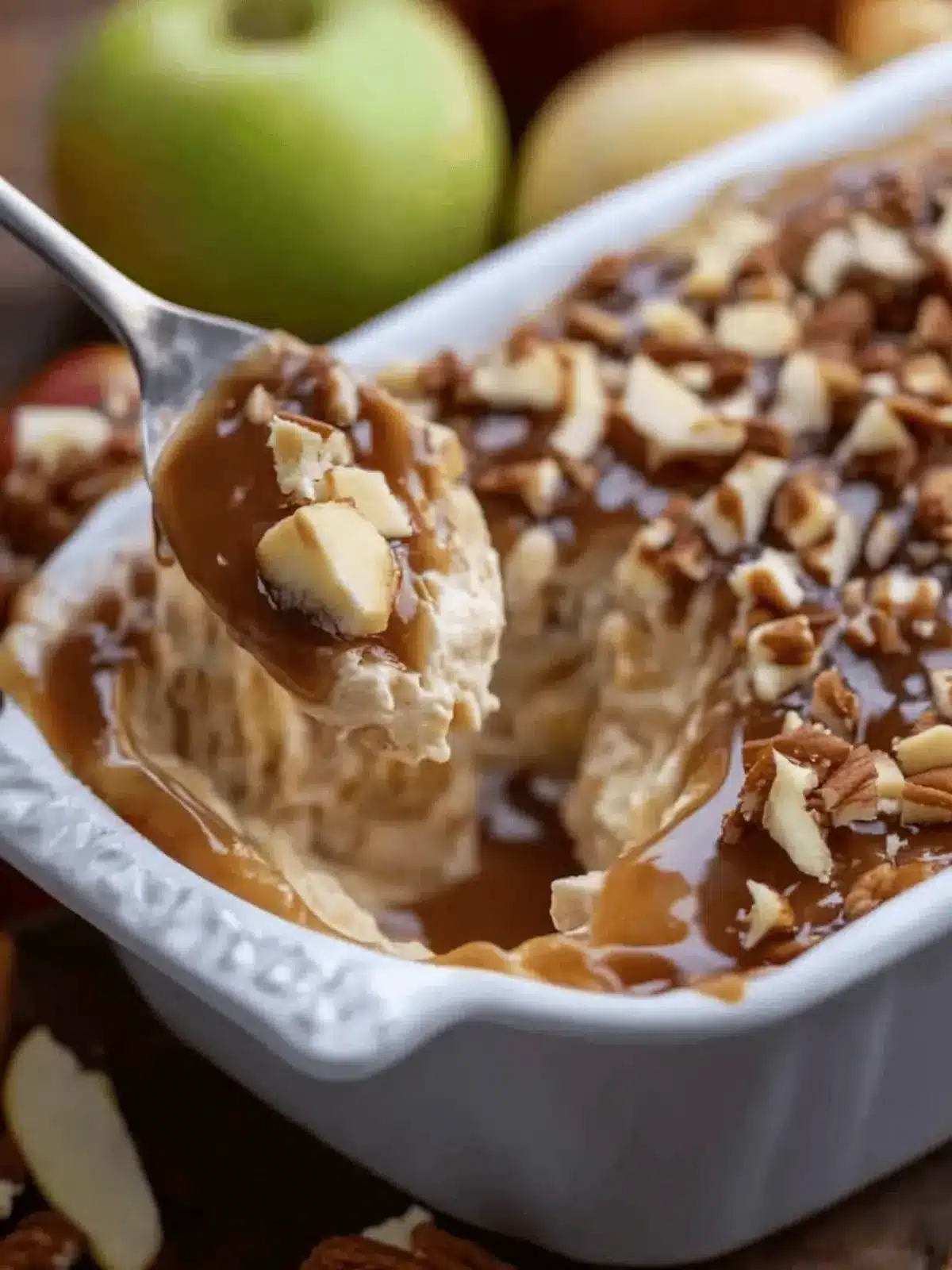 Indulge in Easy Caramel Apple Cheesecake Dip Tonight 2 Easy caramel apple cheesecake dip