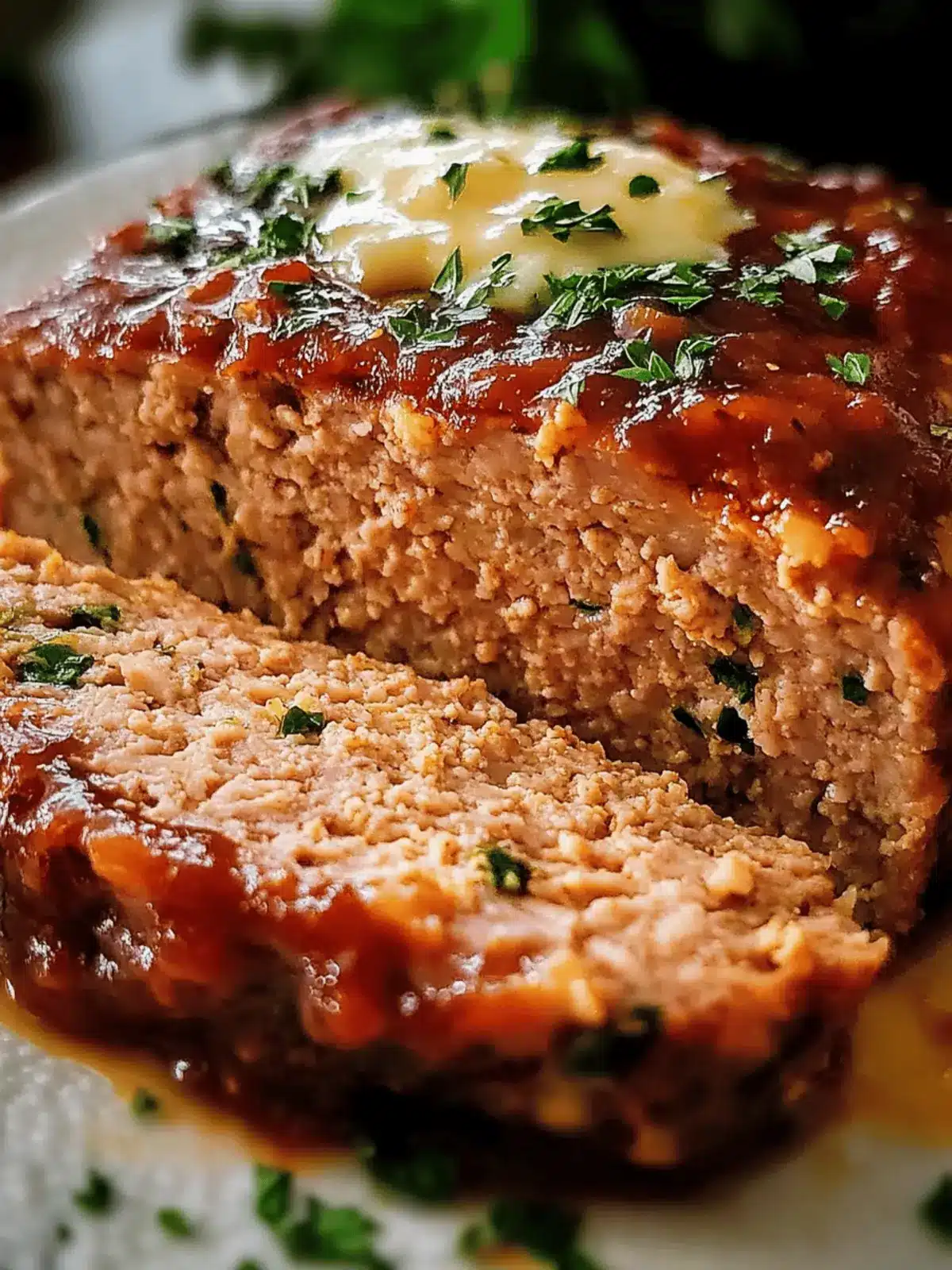 Garlic Butter Turkey Meatloaf That Will Wow Your Family 2 Garlic Butter Turkey Meatloaf