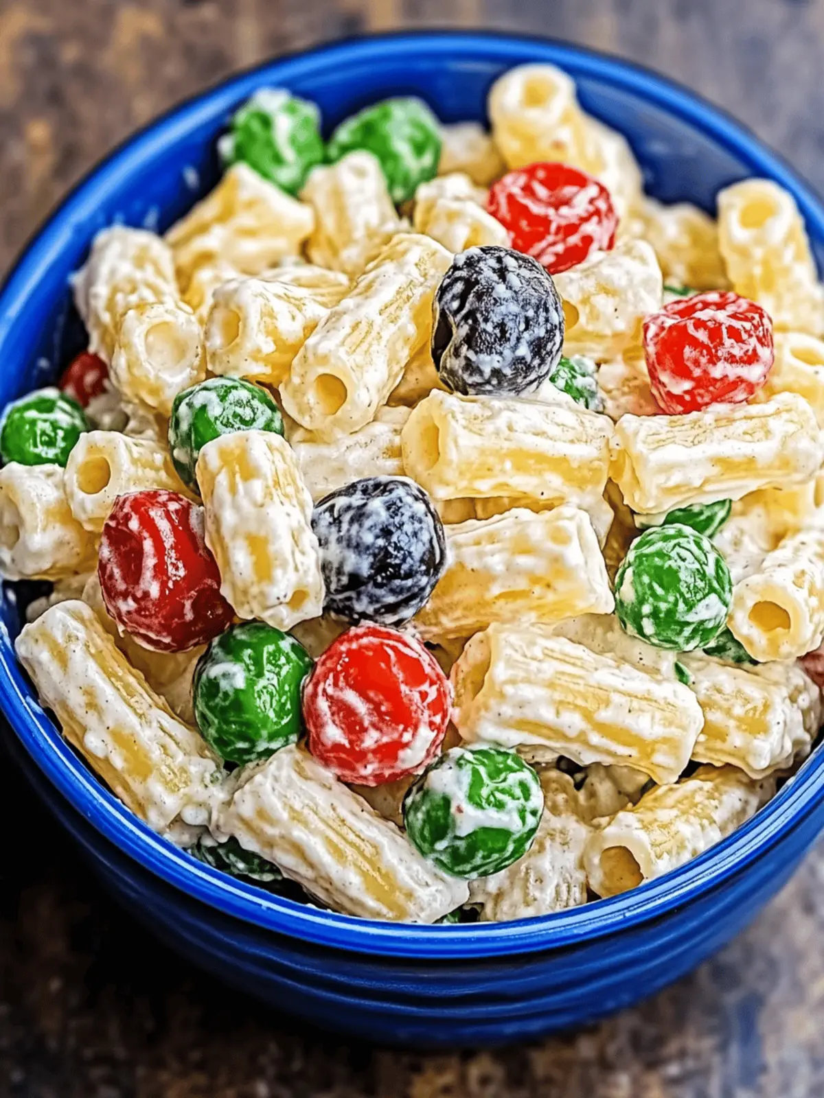 Creamy Mayo-Based Pasta Salad