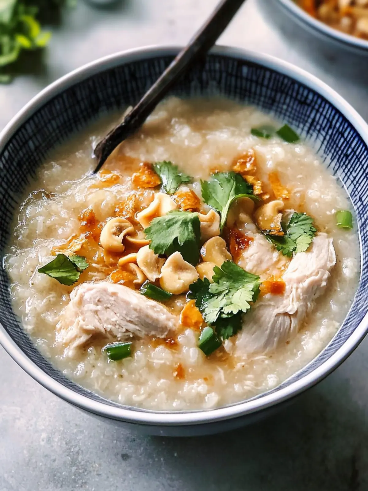 Slow Cooker Chicken Jook (Rice Porridge)
