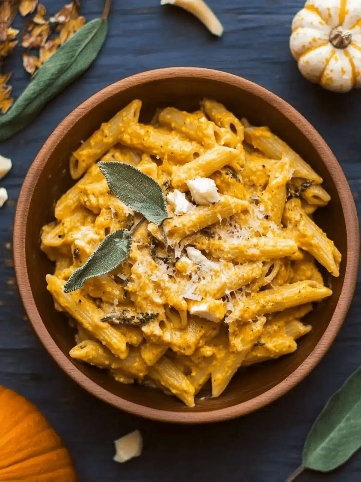 Creamy Pumpkin And Sage Pasta That Will Warm Your Soul 4 Creamy Pumpkin And Sage Pasta