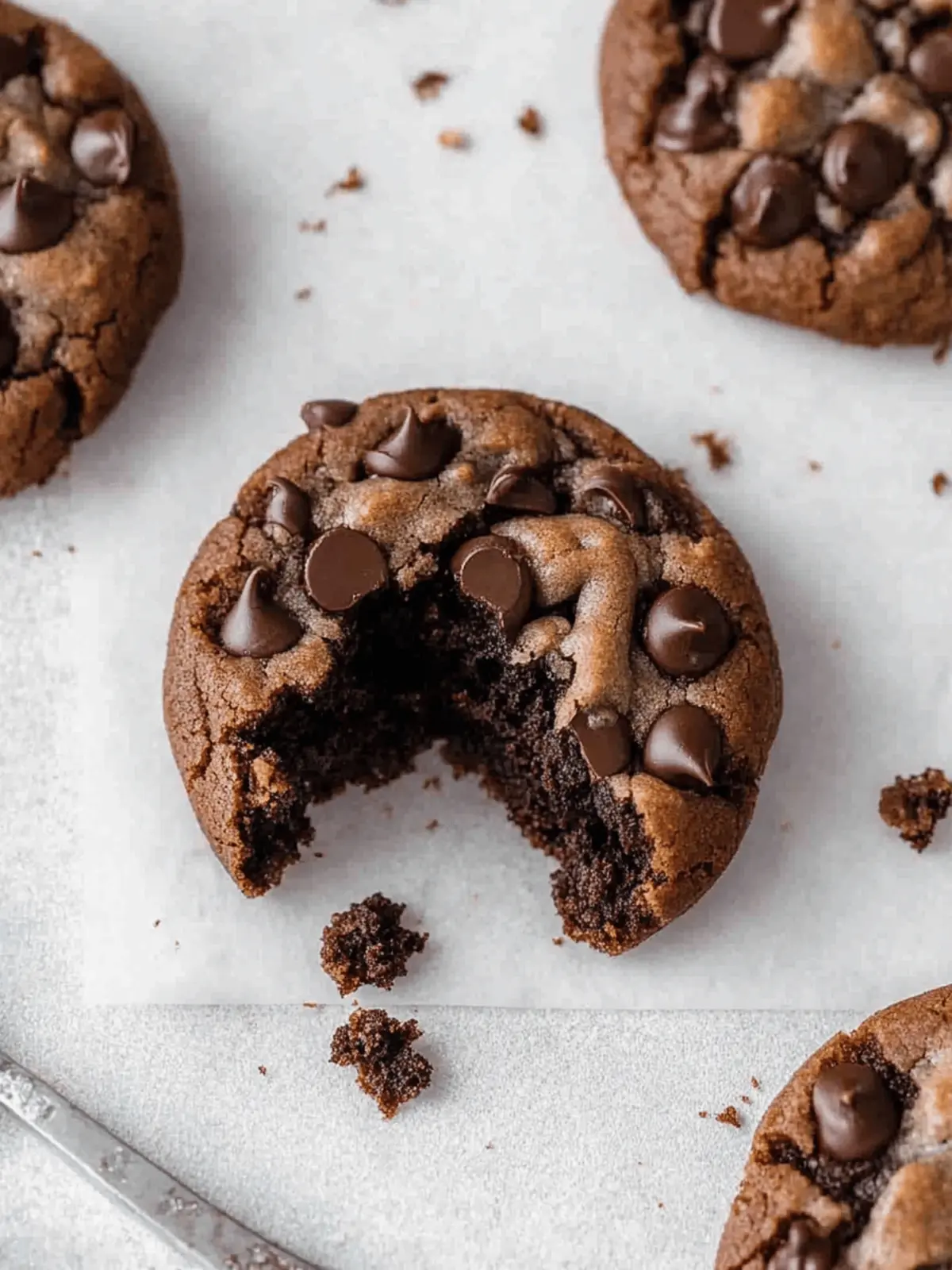 Crumbl Dark Dream Cookies