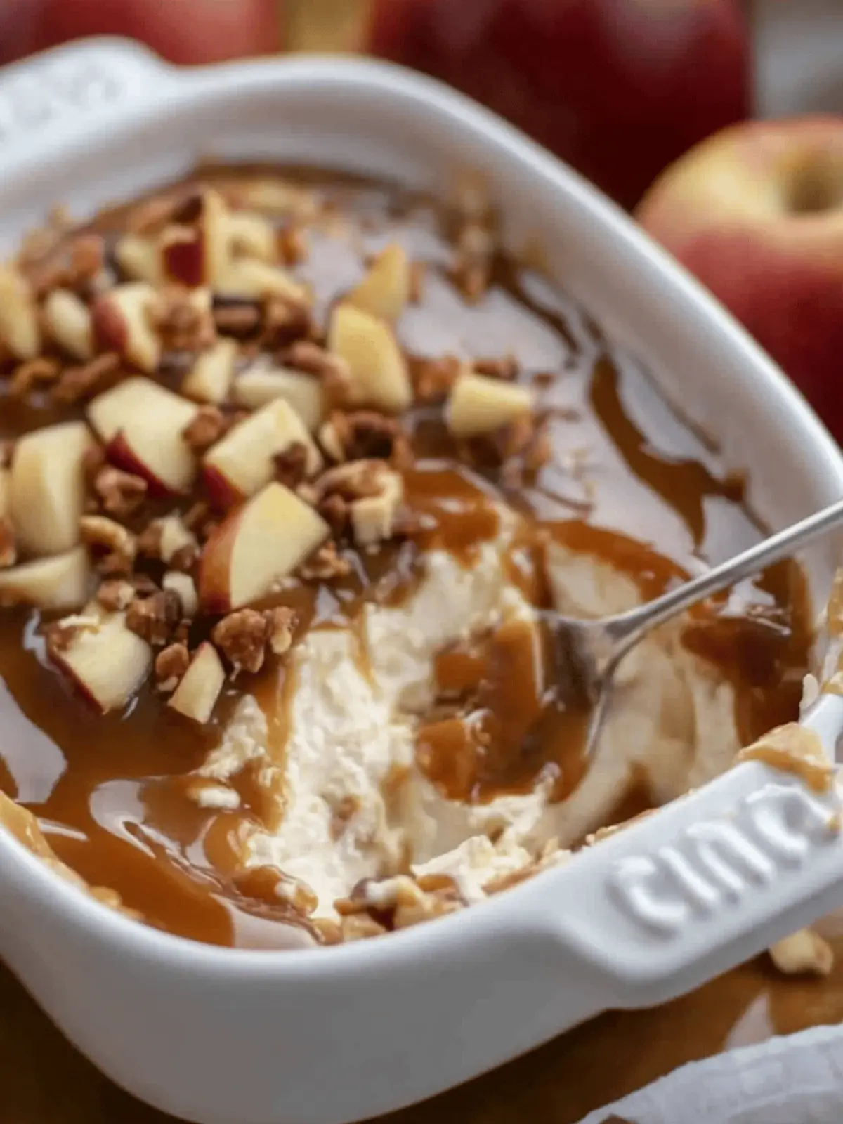 Indulge in Easy Caramel Apple Cheesecake Dip Tonight 4 Easy caramel apple cheesecake dip