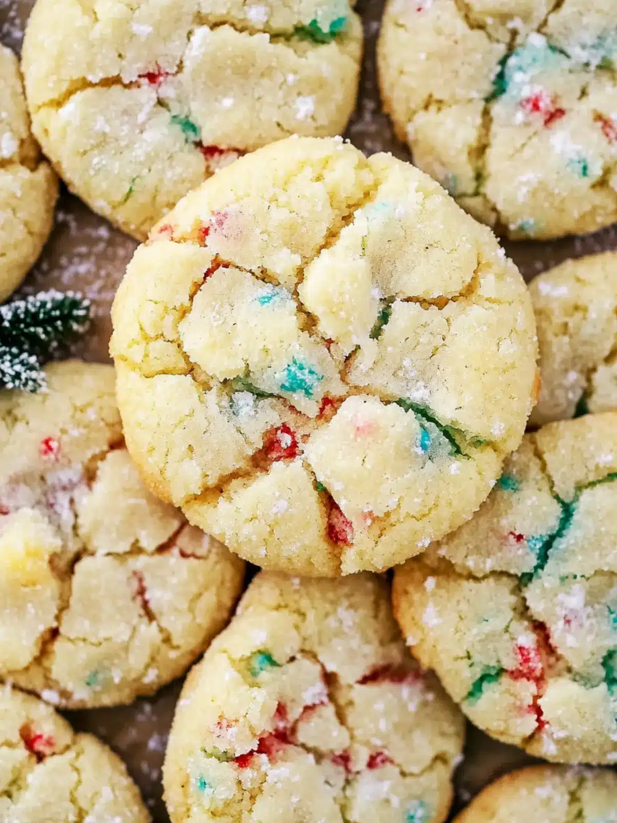 Christmas Gooey Butter Cookies