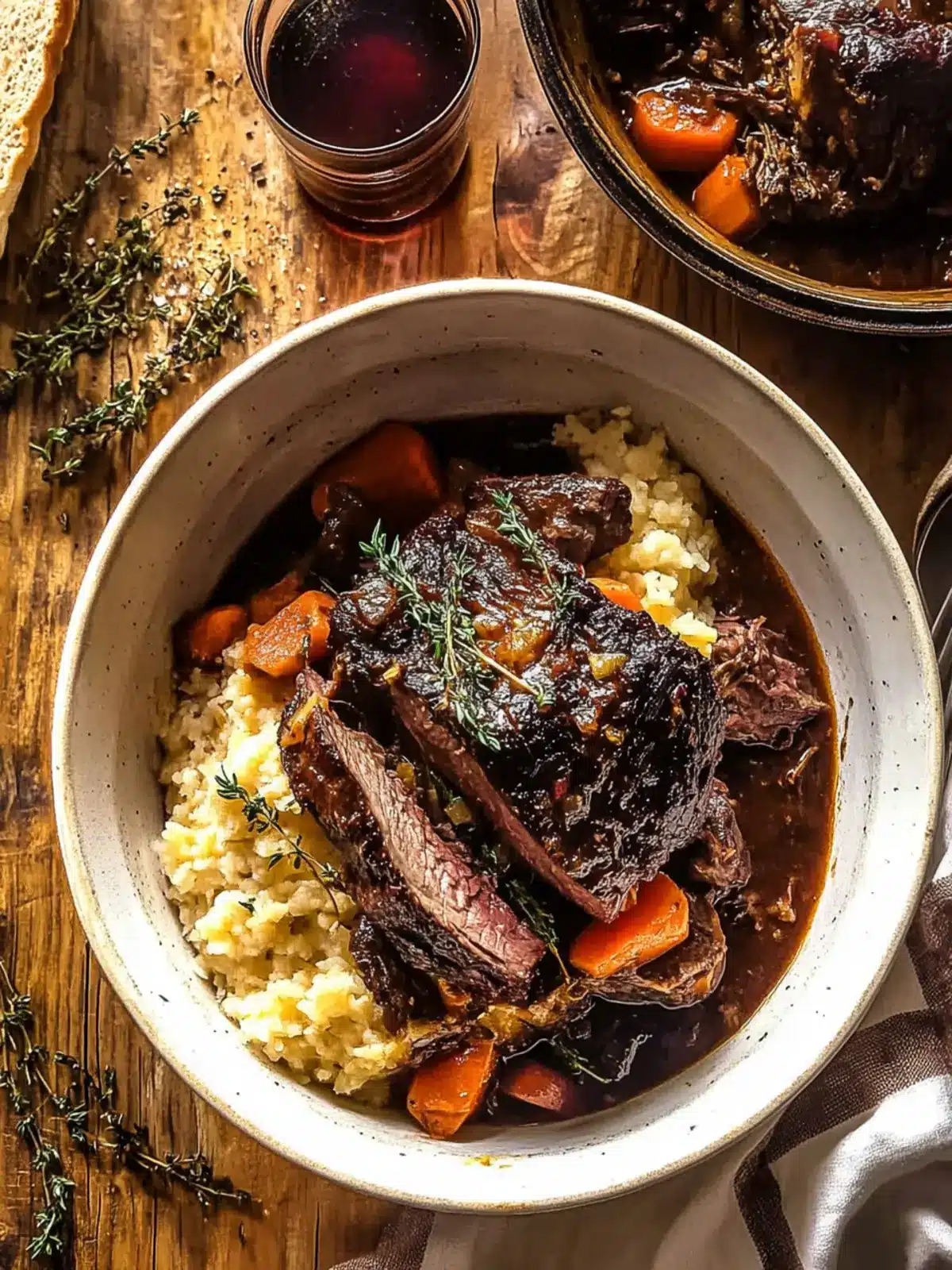 Red Wine Braised Pot Roast