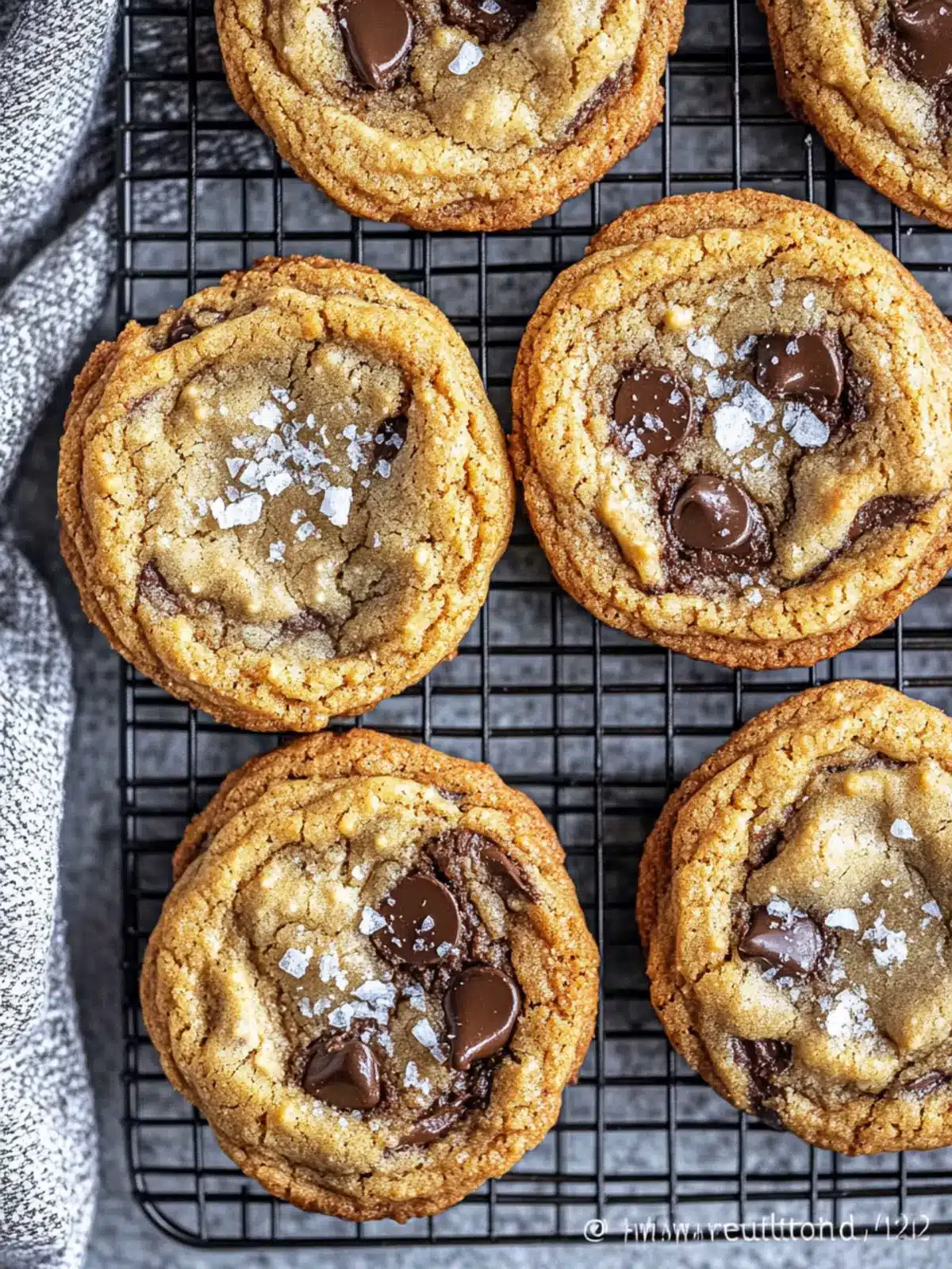 Brown Butter Sea Salt Chocolate Chip Cookies