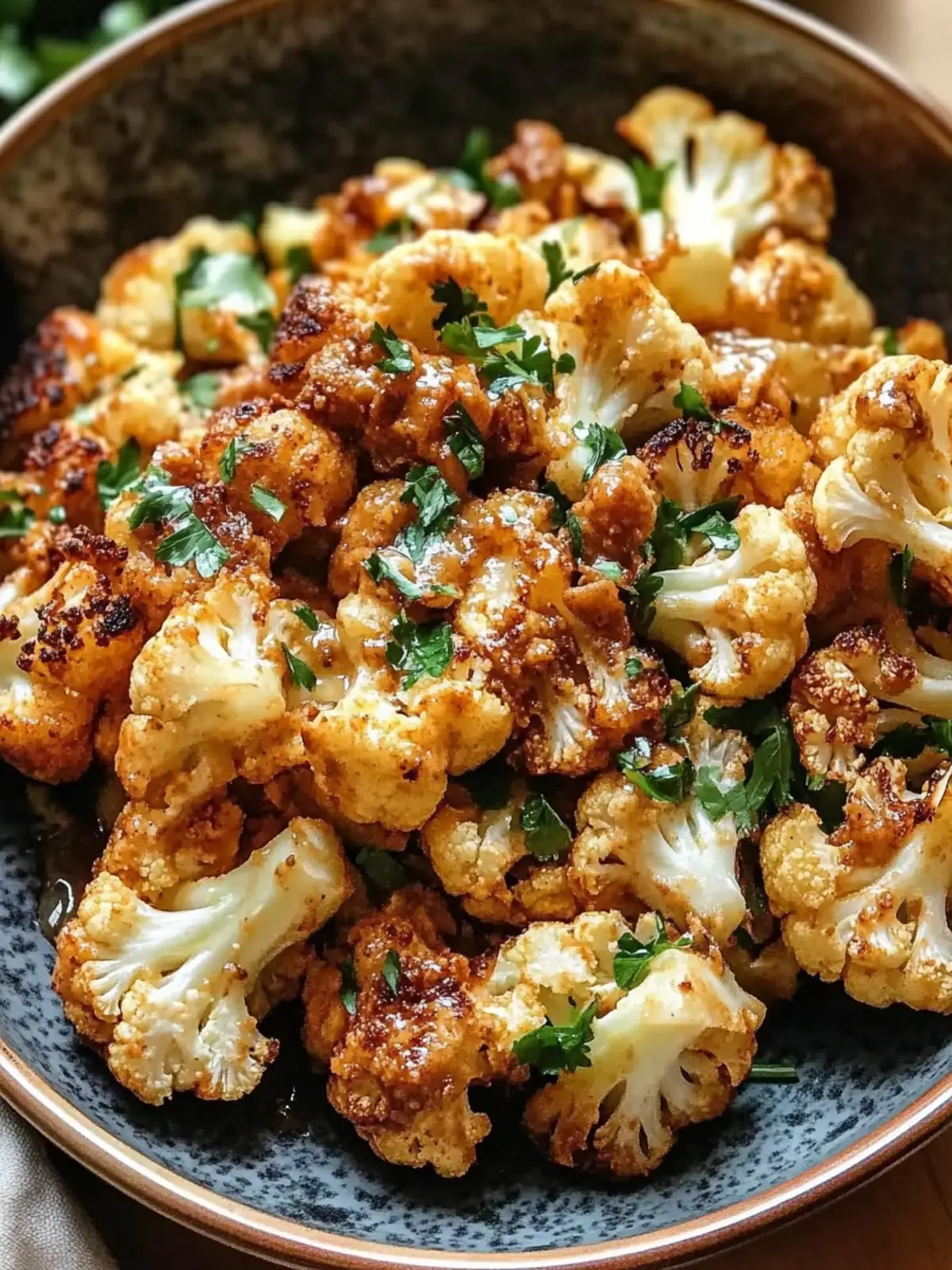 Moroccan Cauliflower with Tahini-Honey