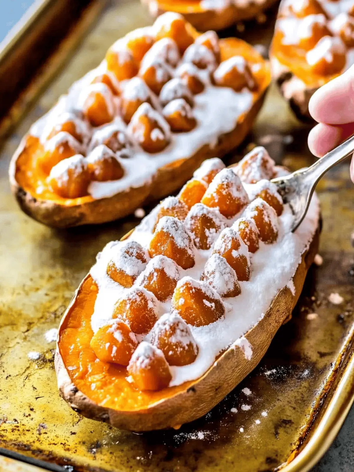 Twice Baked Candied Sweet Potatoes