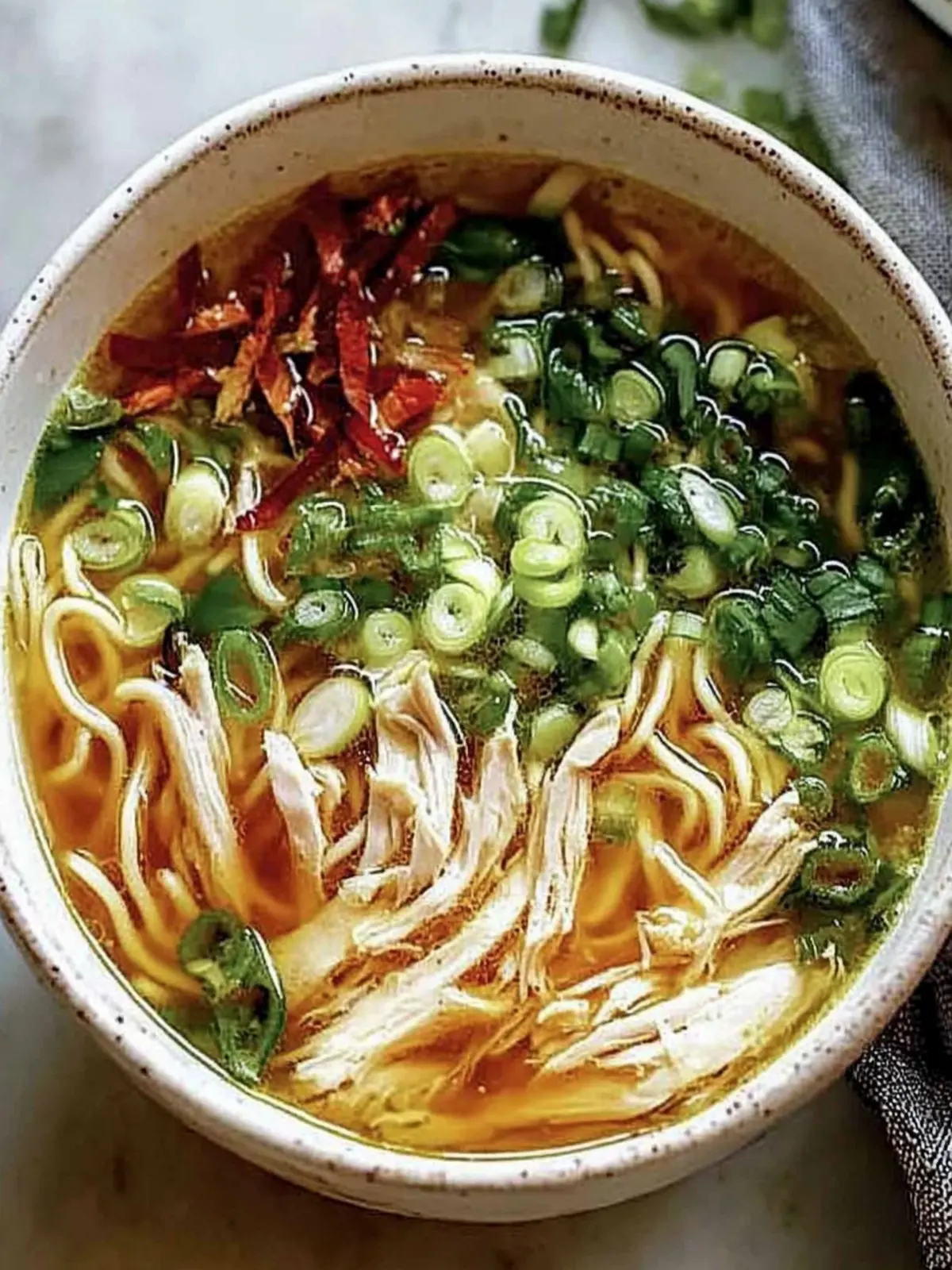 Aromatic Ginger Scallion Chicken Noodle Soup for Cozy Nights 2 Aromatic Ginger Scallion Chicken Noodle Soup