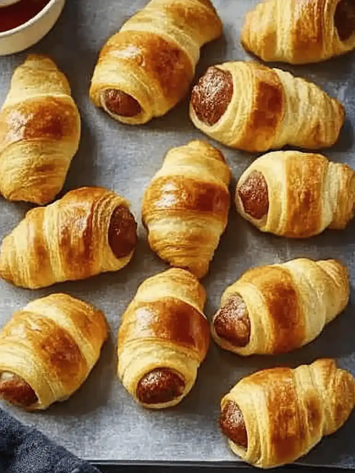 Mummy Pigs in a Blanket: Spooky Snacks for Halloween Fun 2 Mummy Pigs in a Blanket