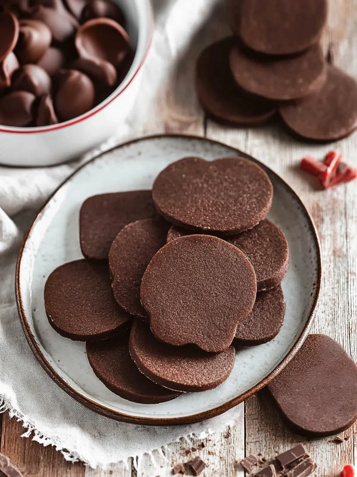 Chocolate Cut-Out Cookies