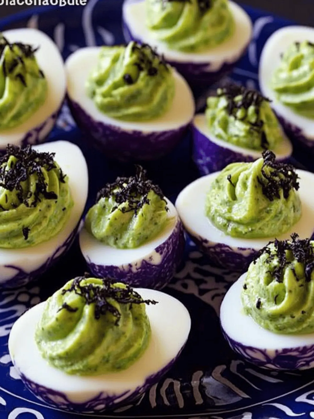 Spook Up Your Party with Deliciously Rotten Deviled Eggs 4 Deliciously Rotten Deviled Eggs