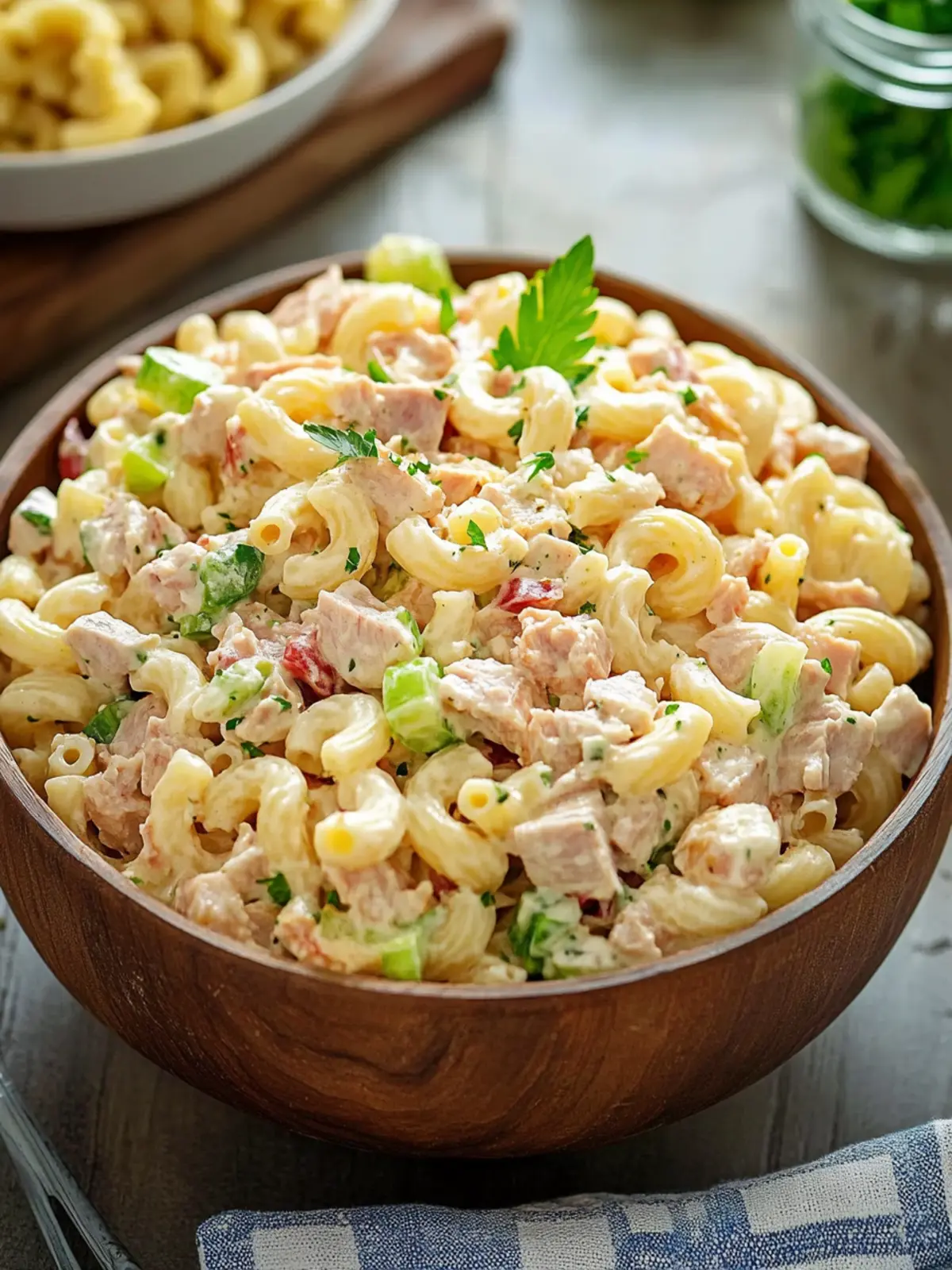 Chilled Tuna Macaroni Salad