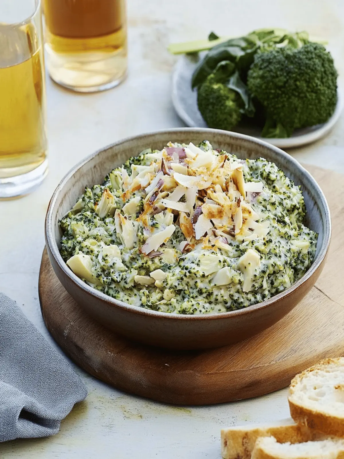 Creamy Roasted Broccoli-Artichoke Dip That's Guilt-Free Delight 4 Roasted Broccoli Artichoke Dip