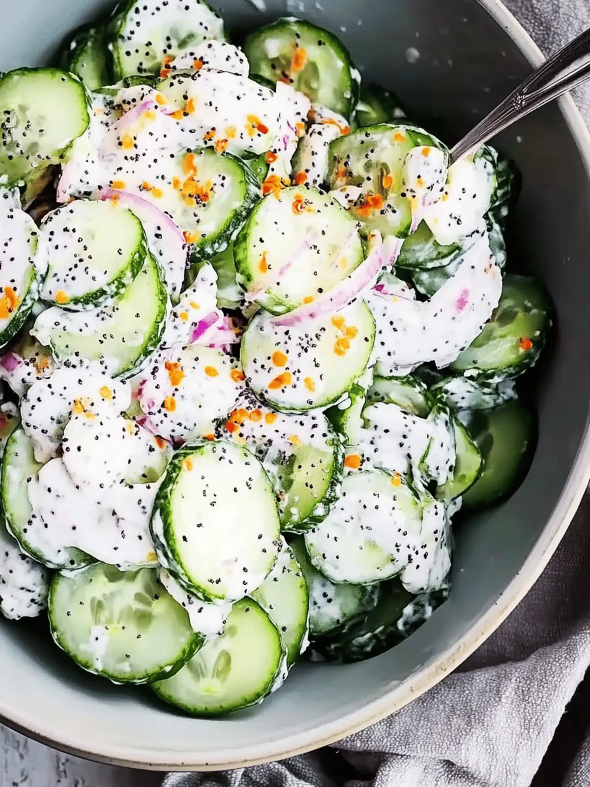 Cucumber Everything Bagel Salad for a Refreshing Summer Meal 4 Cucumber Everything Bagel Salad